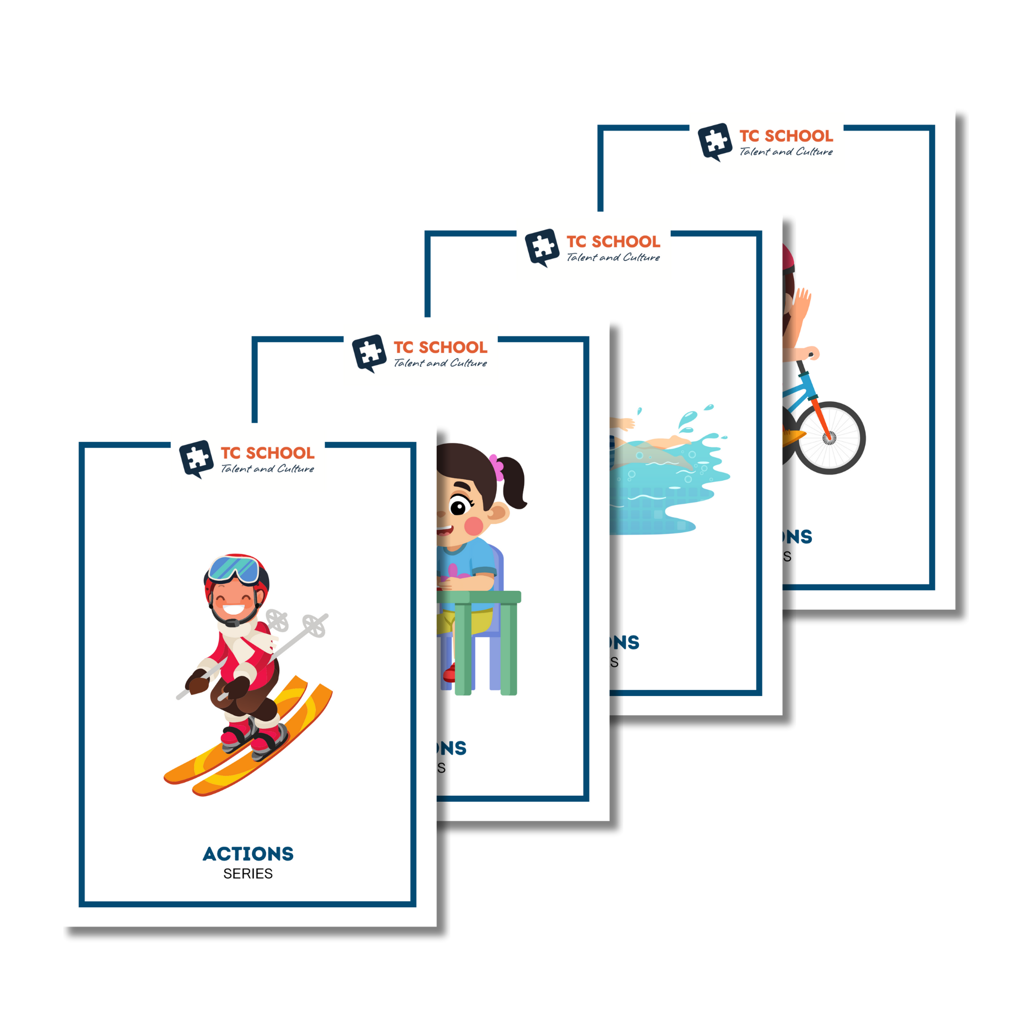 Actions flashcards con audio