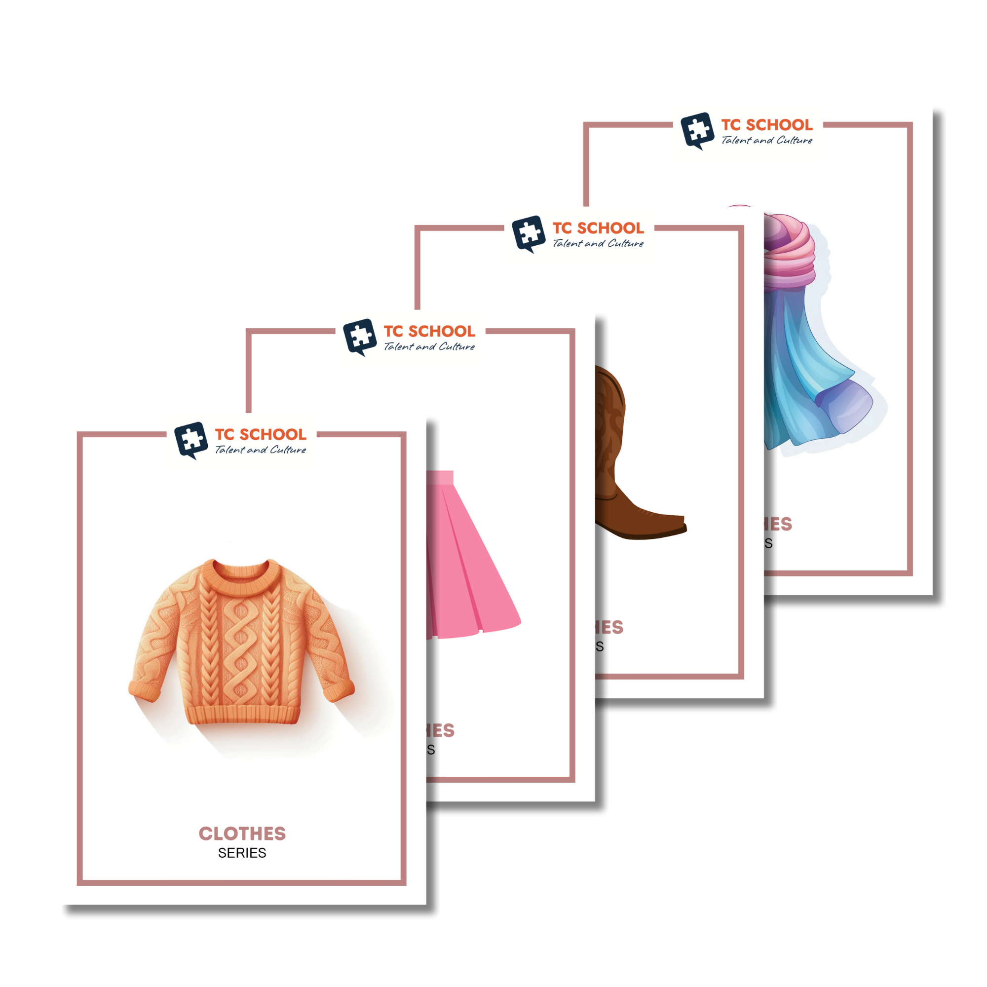Clothes flashcards con audio