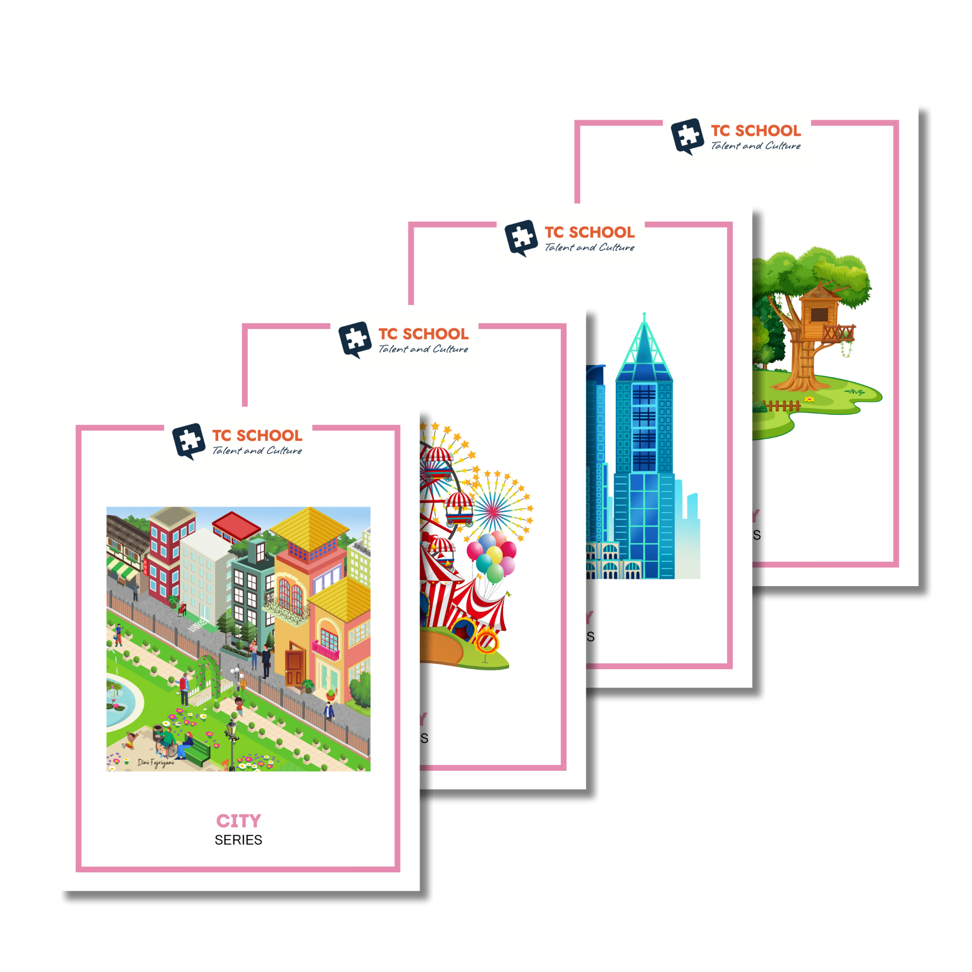 City flashcards con audio
